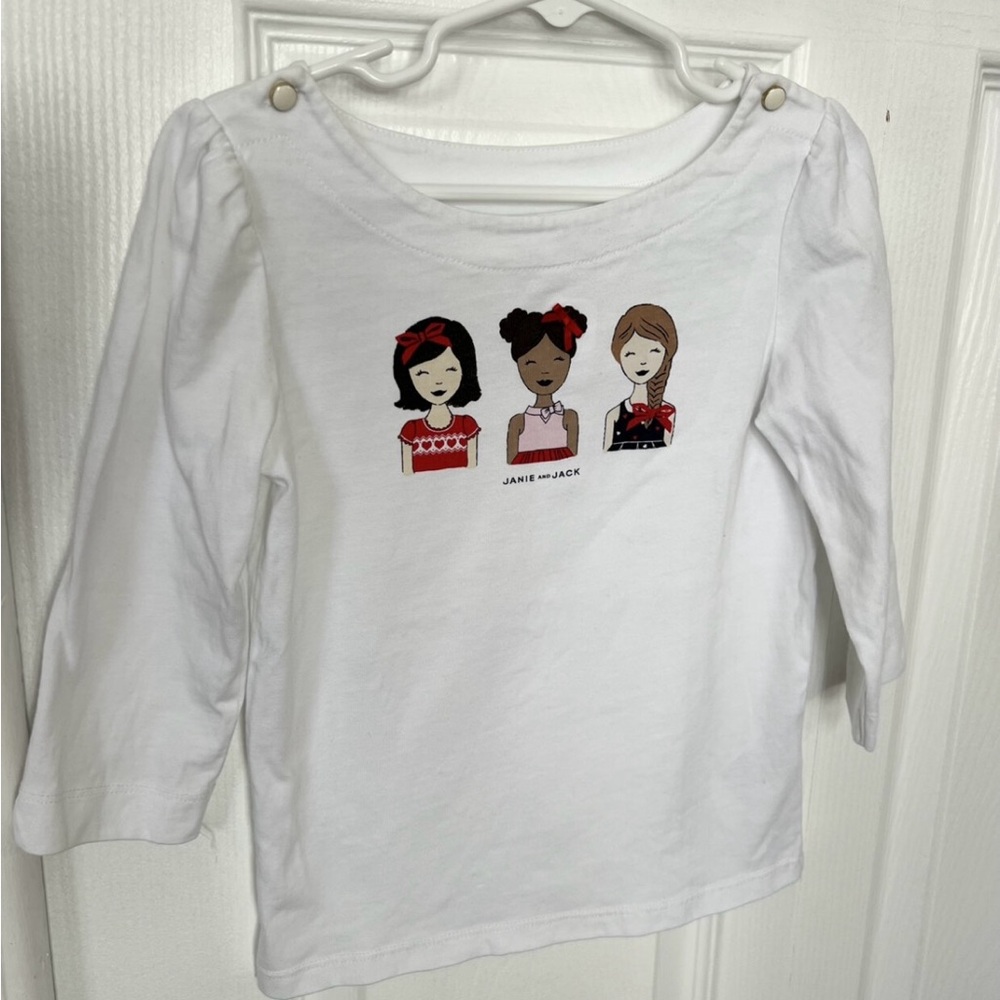 Janie and Jack - girl’s shirt (size 5)